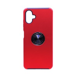 Funda Dura Diseño Con Soporte Para Samsung Galaxy A06 Rojo Funda Dura Diseño Con Soporte Para Samsung Galaxy A06 Rojo