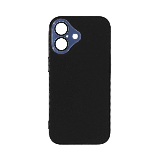 Designer Hard Case with Camera Protection for Apple iPhone 16 Black