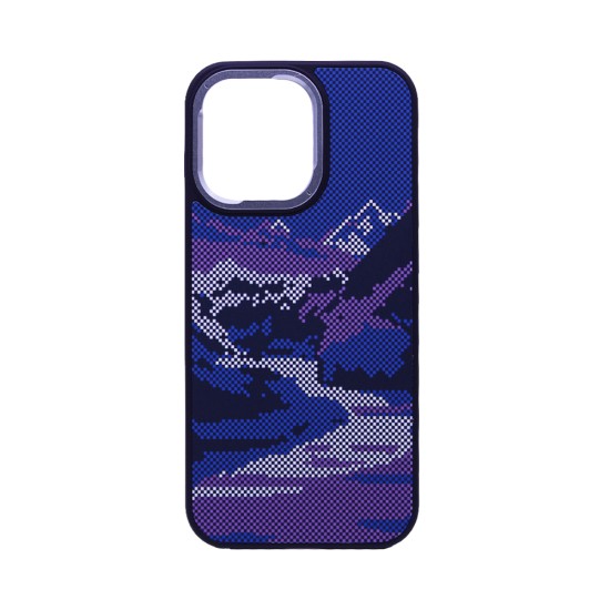 Mountain Design Hard Case for Apple iPhone 13 Pro Max Purple