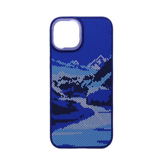 Mountain Design Hard Case for Apple iPhone 12/12 Pro Blue