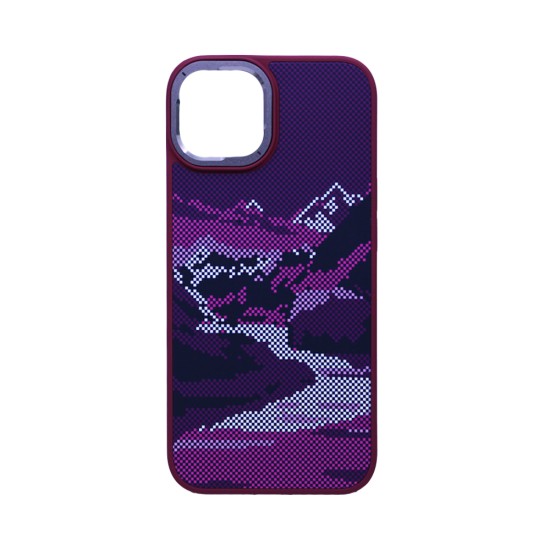 Mountain Design Hard Case for Apple iPhone 12/12 Pro Red