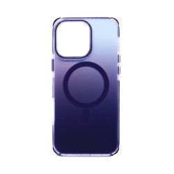 Designer Magnetic Hard Case for Apple iPhone 16 Pro Gradient Gray