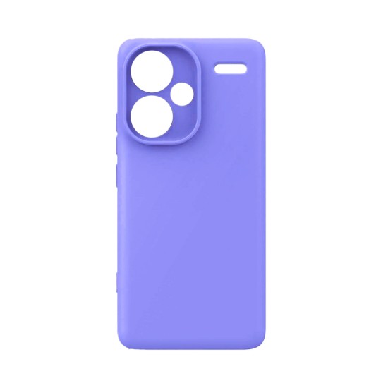 Capa de Silicone com Moldura de Câmera para Xiaomi Redmi Note 13 Pro Plus 5G Roxo