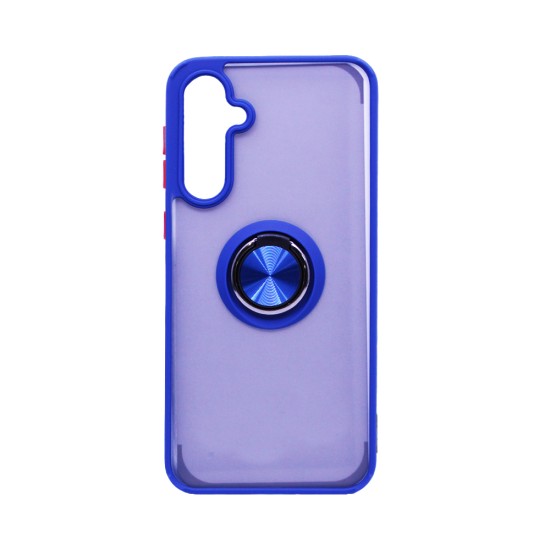 Case with Support Ring for Samsung Galaxy A36 Smoked Blue