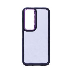 Designer Hard Case for Samsung Galaxy A16 Black Purple