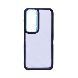 Designer Hard Case for Samsung Galaxy S25 Plus Black Sky Blue