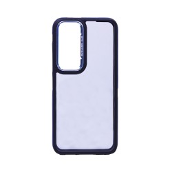 Designer Hard Case for Samsung Galaxy S25 Plus Black Blue