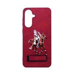 Designer Hard Case US Polo with Support for Samsung Galaxy A56 Red