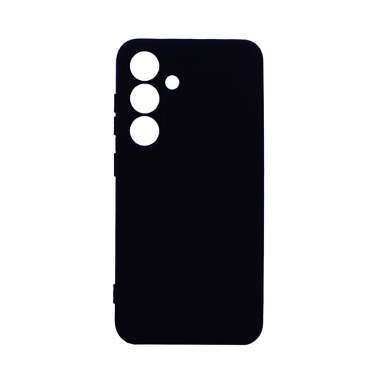 Silicone Case with Camera shield for Samsung Galaxy S25 Plus Black