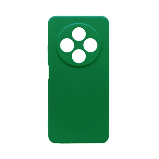 Silicone Case with Camera Shield for Xiaomi Redmi 14C Dark Green