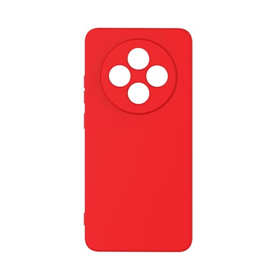 Silicone Case with Camera Shield for Oppo Reno12 F 4G/Reno12 F 5G Red
