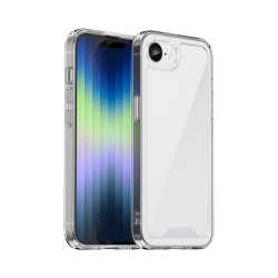 Hard Silicone Case for Apple iPhone 16E Transparent