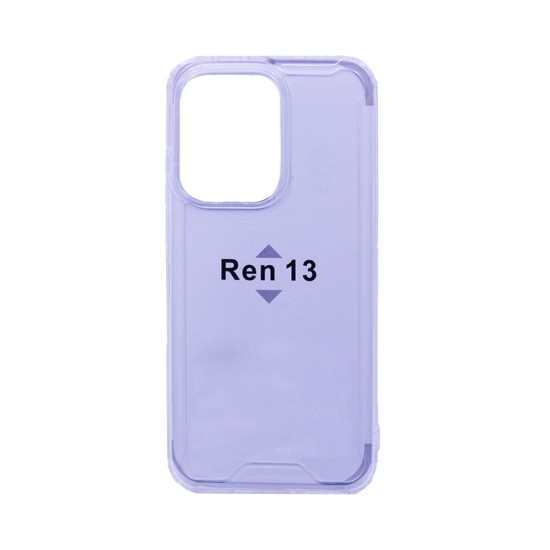 Hard Silicone Case for Oppo Reno13 Transparent