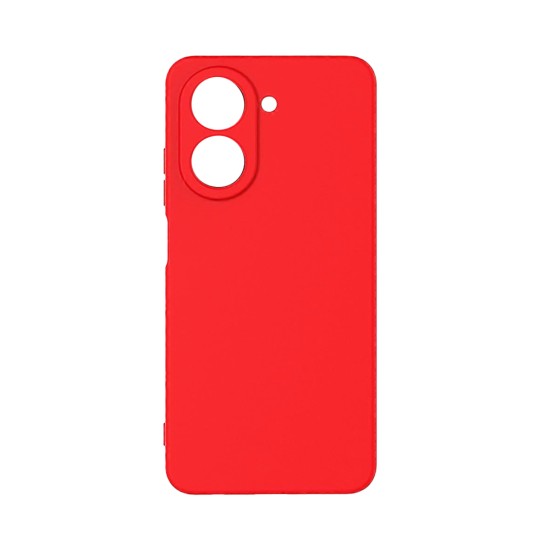 Silicone Case with Camera Shield for Xiaomi Redmi A5 Red