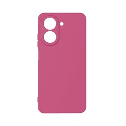 Silicone Case with Camera Shield for Xiaomi Redmi A5 Pink