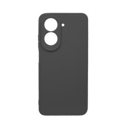 Soft Silicone Case with Camera Shield for Xiaomi Redmi A5 Black