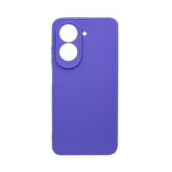Soft Silicone Case with Camera Shield for Xiaomi Redmi A5 Purple