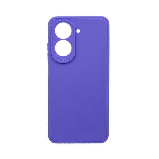 Soft Silicone Case with Camera Shield for Xiaomi Redmi A5 Purple