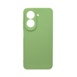 Soft Silicone Case with Camera Shield for Xiaomi Redmi A5 Green
