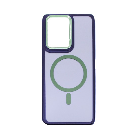 Designer Magnetic Hard Case for Oppo Reno13 F Green