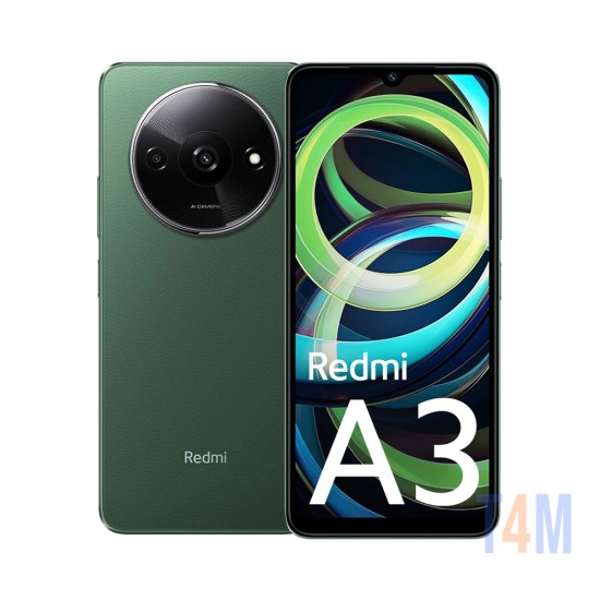 Smartphone Xiaomi Redmi A3 3GB/64GB 6.71" Dual SIM Forest Green