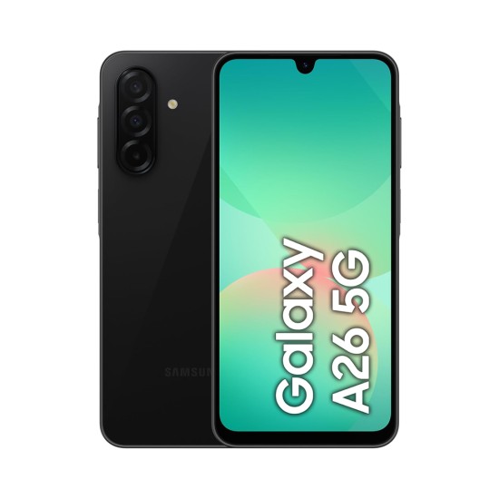 Smartphone Samsung Galaxy A26 5G/SM-A266B 6GB/128GB 6.7" Dual SIM Black Smartphone Samsung Galaxy A26 5G/SM-A266B 6GB/128GB 6.7" Dual SIM Black