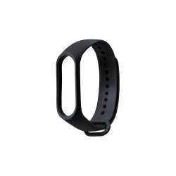 Silicone Bracelet for Smartwatch Xiaomi Mi Band M7 Black Silicone Bracelet for Smartwatch Xiaomi Mi Band M7 Black