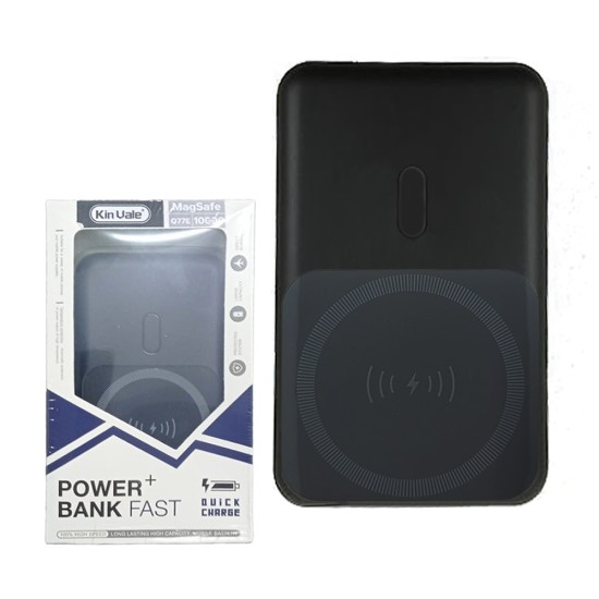 Kin Vale Magnetic Power Bank Q77E 10000mAh Black