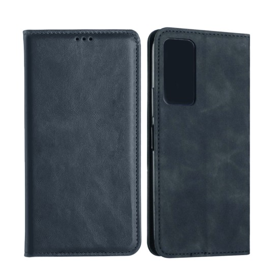 Capa Flip de Couro com Bolso Interno para Xiaomi Mi 12 Azul