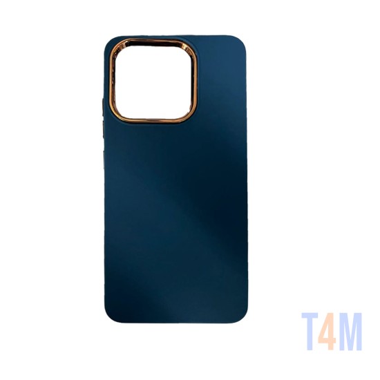 Funda de Silicona para Xiaomi Redmi 12c Azul Oscuro