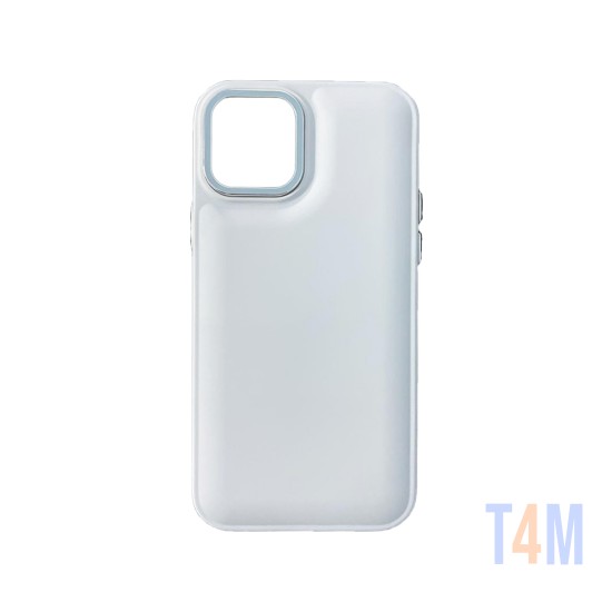 Capa de Silicone para Apple iPhone 12/12 Pro Branco