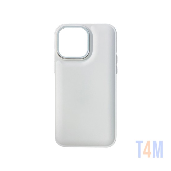 Capa de Silicone para Apple iPhone 14 Pro Branco