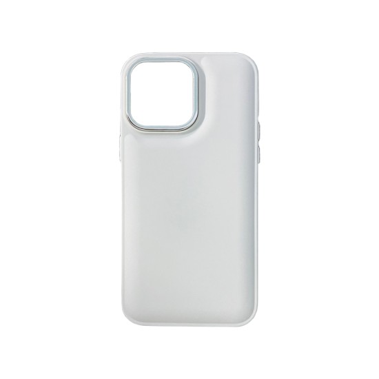 Capa de Silicone para Apple iPhone 14 Pro Branco