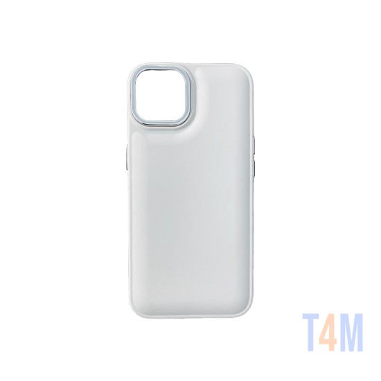 Capa de Silicone para Apple iPhone 13/14 Branco