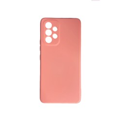 Capa de Silicone com Moldura de Câmera para Samsung Galaxy A53 5g Rosa