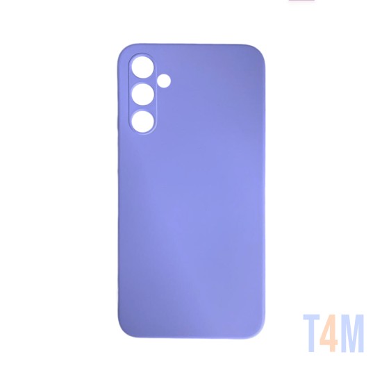 Capa de Silicone com Moldura de Câmera para Samsung Galaxy A34 5g Roxo