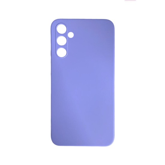 Silicone Case with Camera Shield for Samsung Galaxy A34 5g Purple