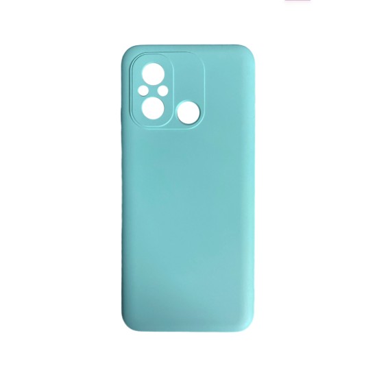 Silicone Case with Camera Shield for Xiaomi Redmi 12c Green