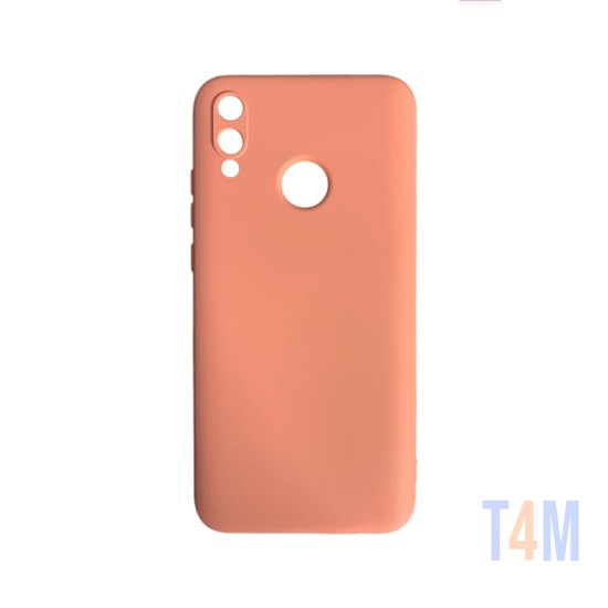 Funda de Silicona con Marco de Cámara para Huawei P Smart 2019 Rosa