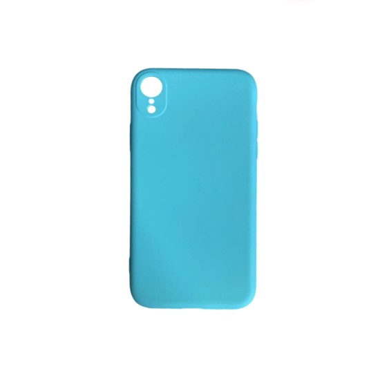 Silicone Case with Camera Shield for Apple iPhone XR Green