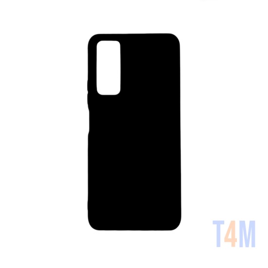 CAPA DE SILICONE PARA HUAWEI P SMART 2021 PRETO