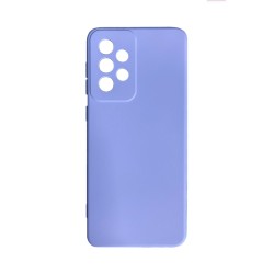Capa de Silicone com Moldura de Câmera para Samsung Galaxy A33 5g Roxo