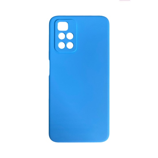 Silicone Case with Camera Shield for Xiaomi Redmi 10 Blue