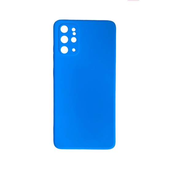 Silicone Case with Camera Shield for Samsung Galaxy S20 Plus Blue