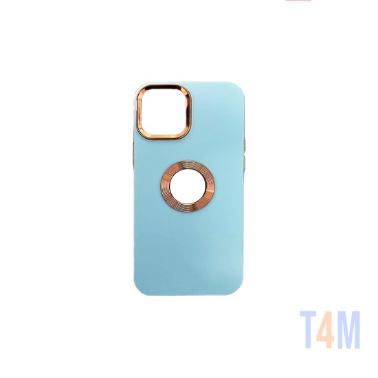 Capa de Silicone para Apple iPhone 12/12 Pro Céu Azul