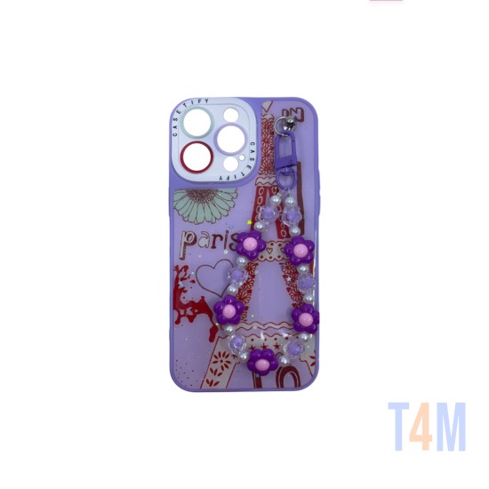 Designer Hard Case for Apple iPhone 14 Pro Purple