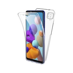 Capa de Silicone 360º para Samsung Galaxy A42 5g Transparente Capa de Silicone 360º para Samsung Galaxy A42 5g Transparente