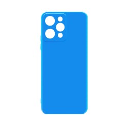 Capa de Silicone com Moldura de Câmera para Xiaomi Redmi 12 Azul Capa de Silicone com Moldura de Câmera para Xiaomi Redmi 12 Azul