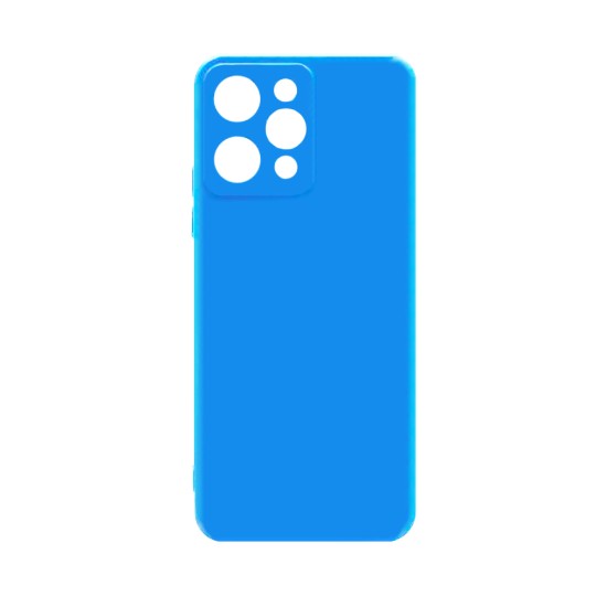 Silicone Case with Camera Shield for Xiaomi Redmi 12 Blue