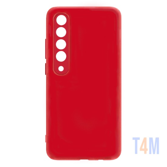 Funda de Silicona para Xiaomi Mi 10 Rojo